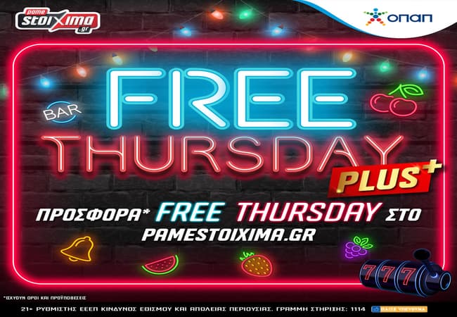 pamestoixima-free-thursday-PLUS